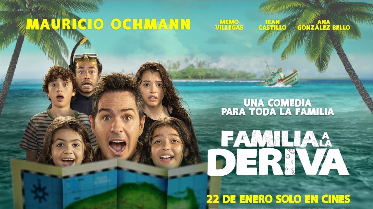 Llega el primer tráiler y póster oficial de Familia a la Deriva, protagonizada por Mauricio Ochmann y Memo Villegas.