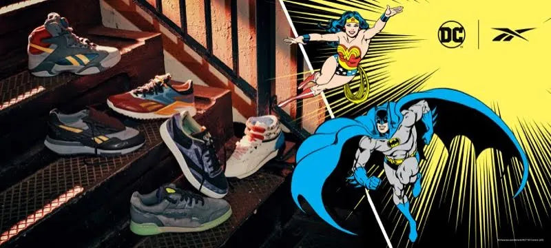 BP. Reebok & DC Warner te invitan a conocer su nueva colección inspirada en súper héroes y villanos