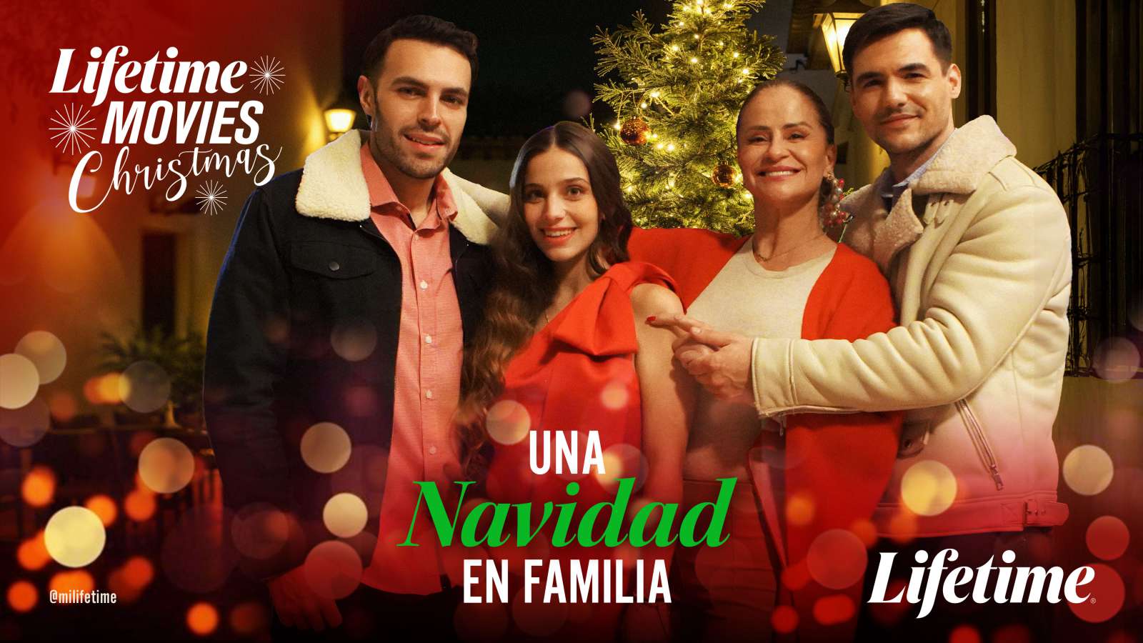 LIFETIME PRESENTA EL GRAN ESTRENO DE “UNA NAVIDAD EN FAMILIA