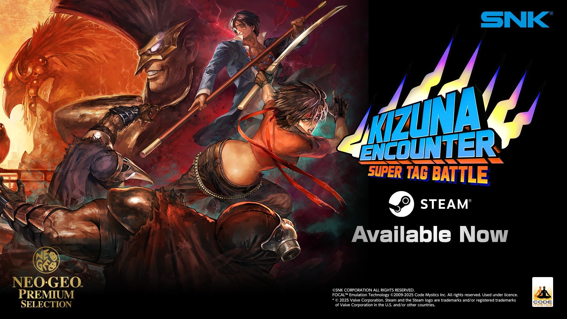 ¡KIZUNA ENCOUNTER: SUPER TAG BATTLE ya está disponible en Steam!