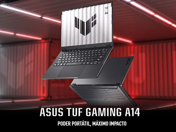 ASUS TUF Gaming A14: la laptop gamer más compacta y poderosa llega a México