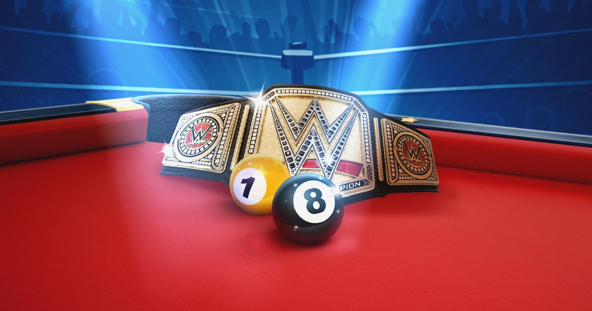 Colaboración entre la WWE y el juego 8 Ball Pool