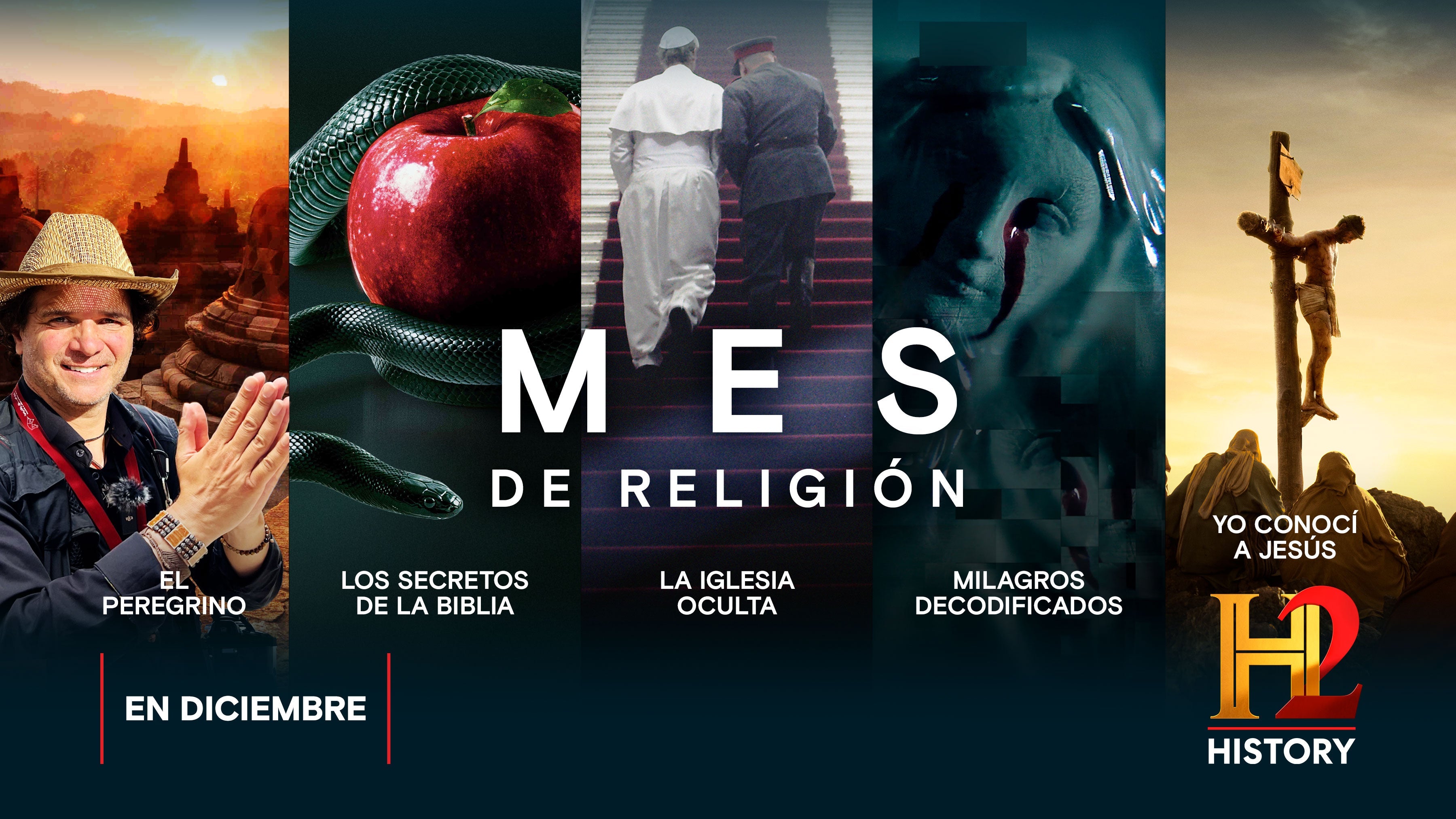 HISTORY 2 PRESENTA ESPECIAL DE RELIGIÓN EN DICIEMBRE 2025