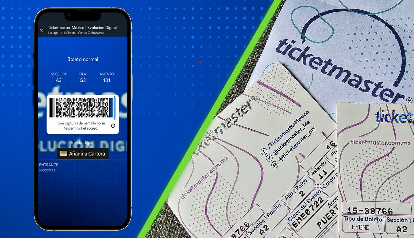 Ticketmaster Border Ticketmaster México presenta el nuevo boleto digital Ticketmaster Safe ...