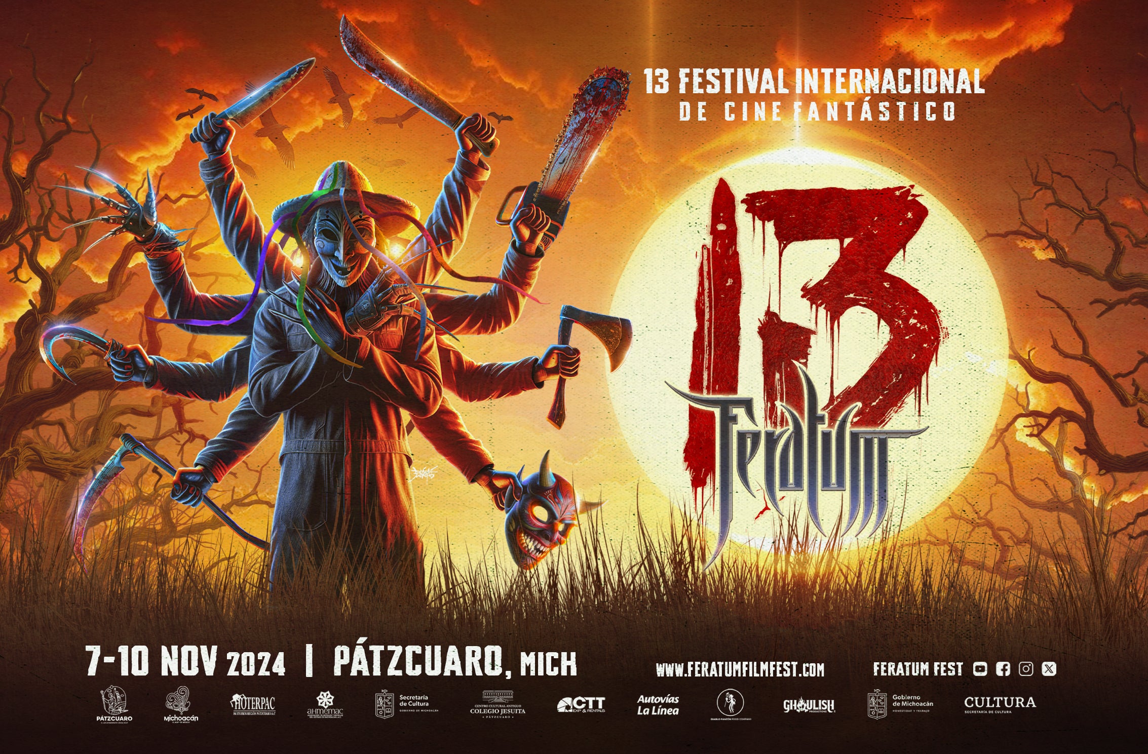 Feratum Film Festival presenta imagen oficial de su edición 13