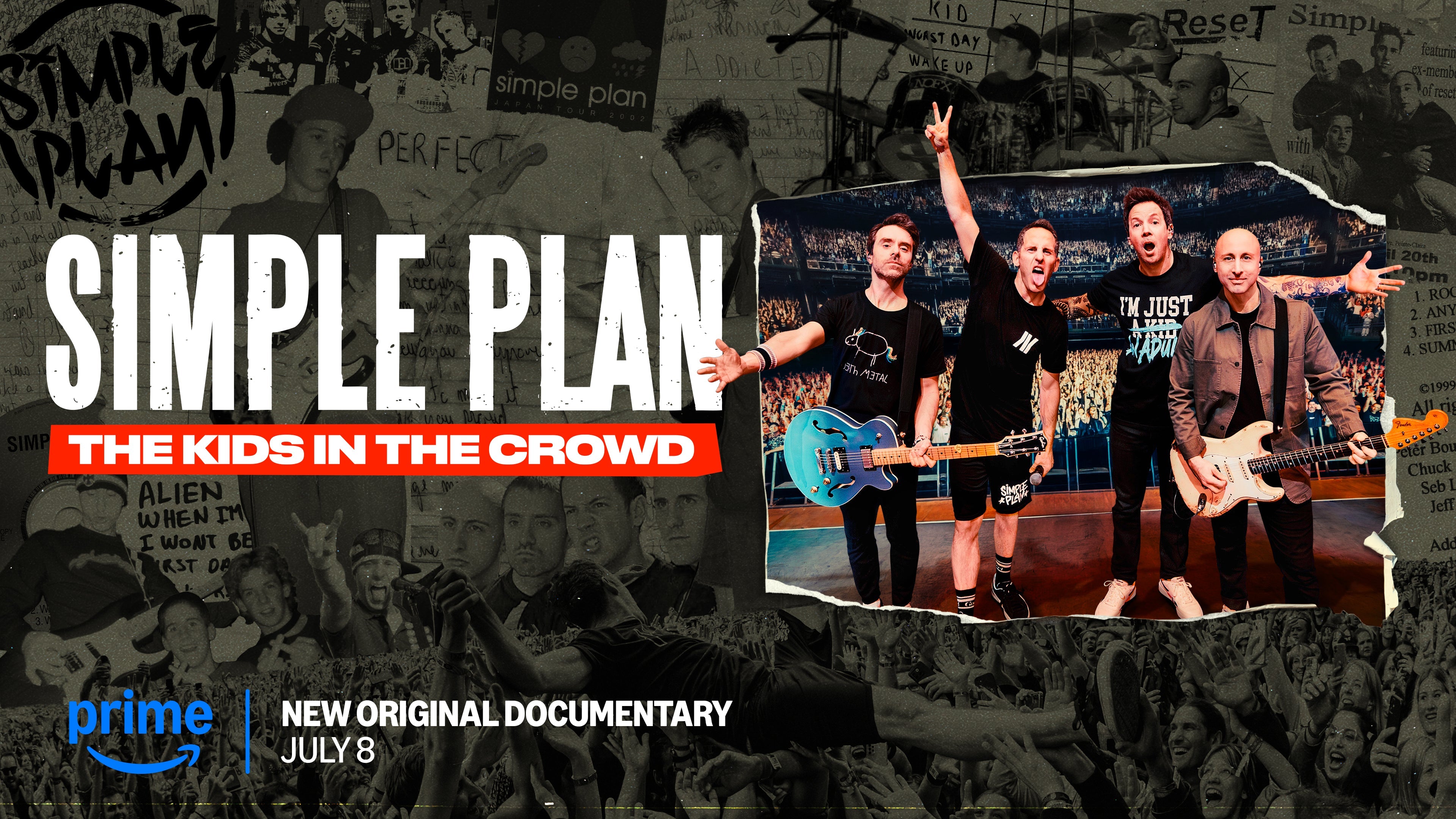 Simple Plan: The Kids In The Crowd, documental de Prime Video, lanza trailer y fecha de estreno