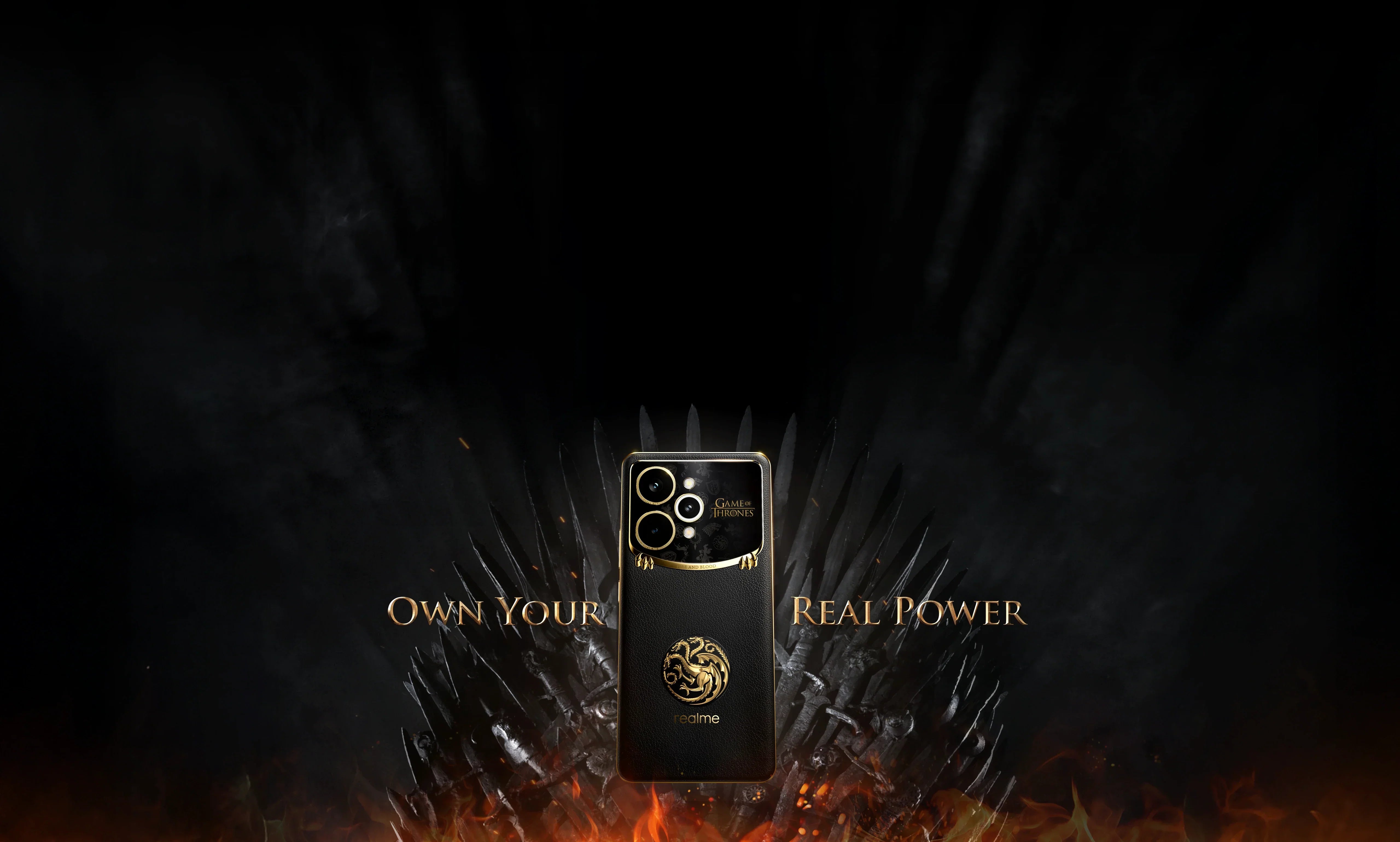 Realme lanza edición limitada 15 Pro en colaboración con Game of Thrones