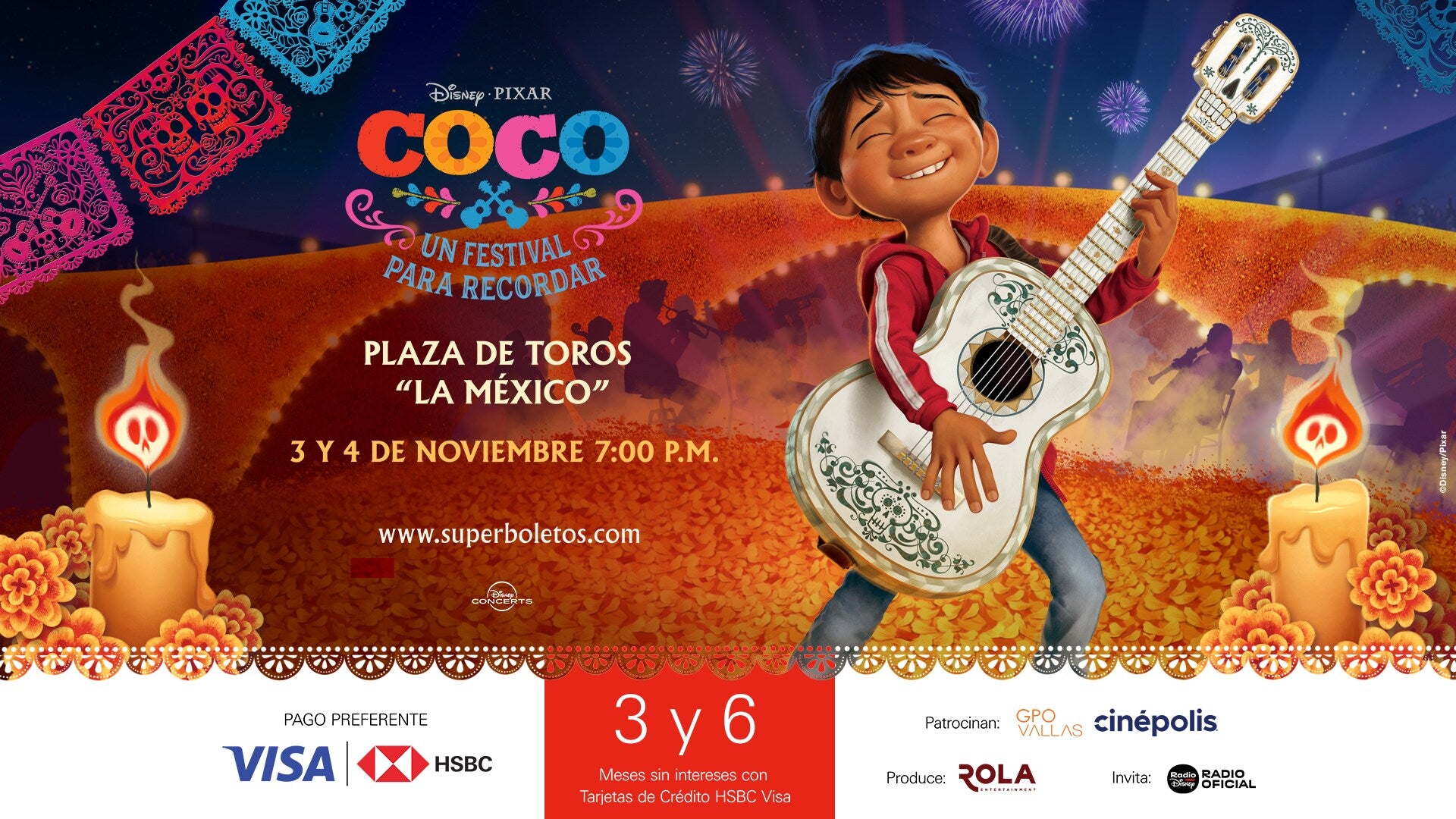 “Coco: Un Festival para Recordar” llega a México para Recordar a los que nos Dejaron