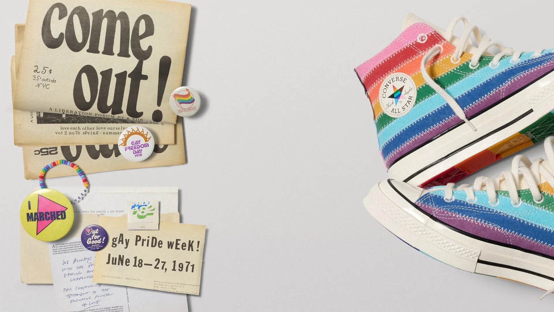 Converse, Pride no es solo una temporada: es un compromiso que vive todo el año