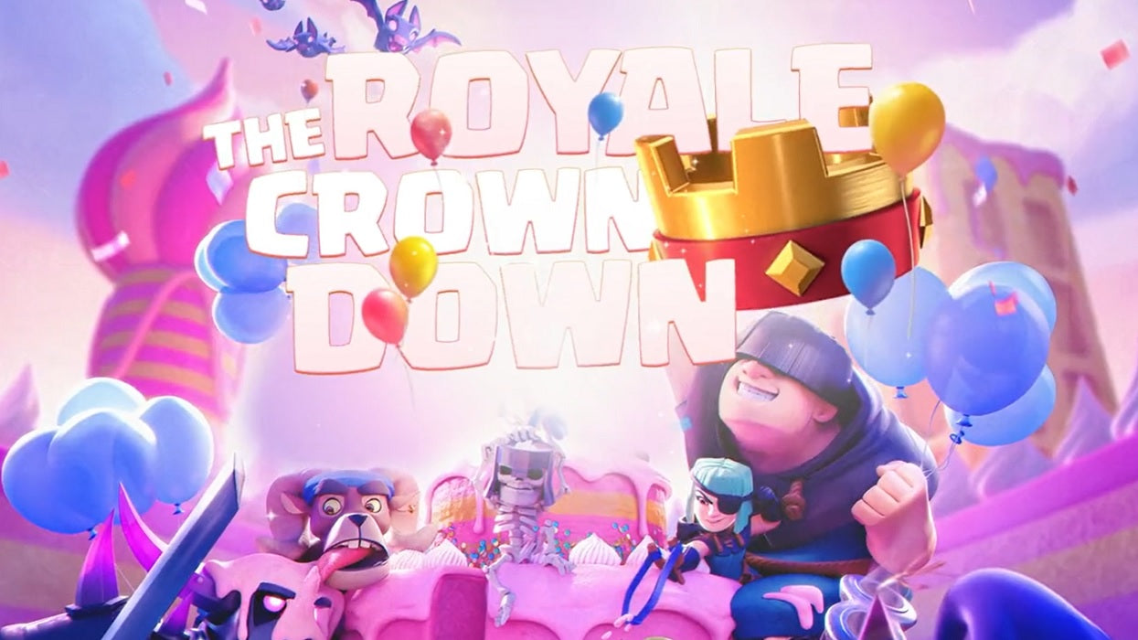Celebra el 6º aniversario de Clash Royale con The Royale Crown Down, el mayor evento de la comunidad de Supercell, que comienza el 12 de marzo