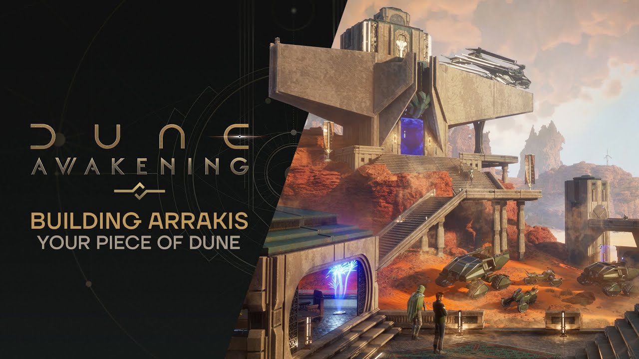 El sistema de construcción de Dune: Awakening permite a los jugadores construir las bases soñadas de Atreides y Harkonnen