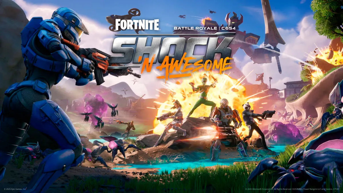 ¡Enfréntate a los insectos en Fortnite Battle Royale Capítulo 6 Temporada 4: Shock Explosivo, disponible el 7 de agosto!