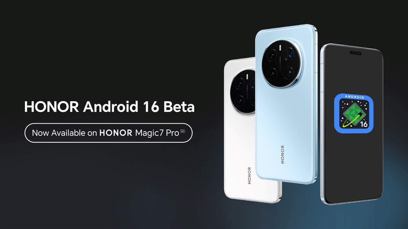 HONOR acelera el futuro del desarrollo con la llegada de la beta de Android 16 en el HONOR Magic7 Pro