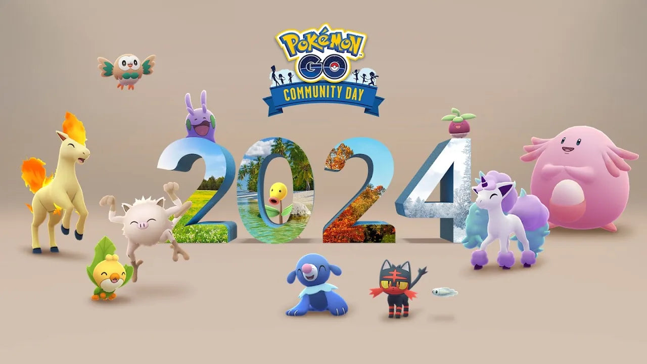 Celebra este fin de semana con el regreso de los Pokémon de los Días de la Comunidad de 2024 en Pokémon GO