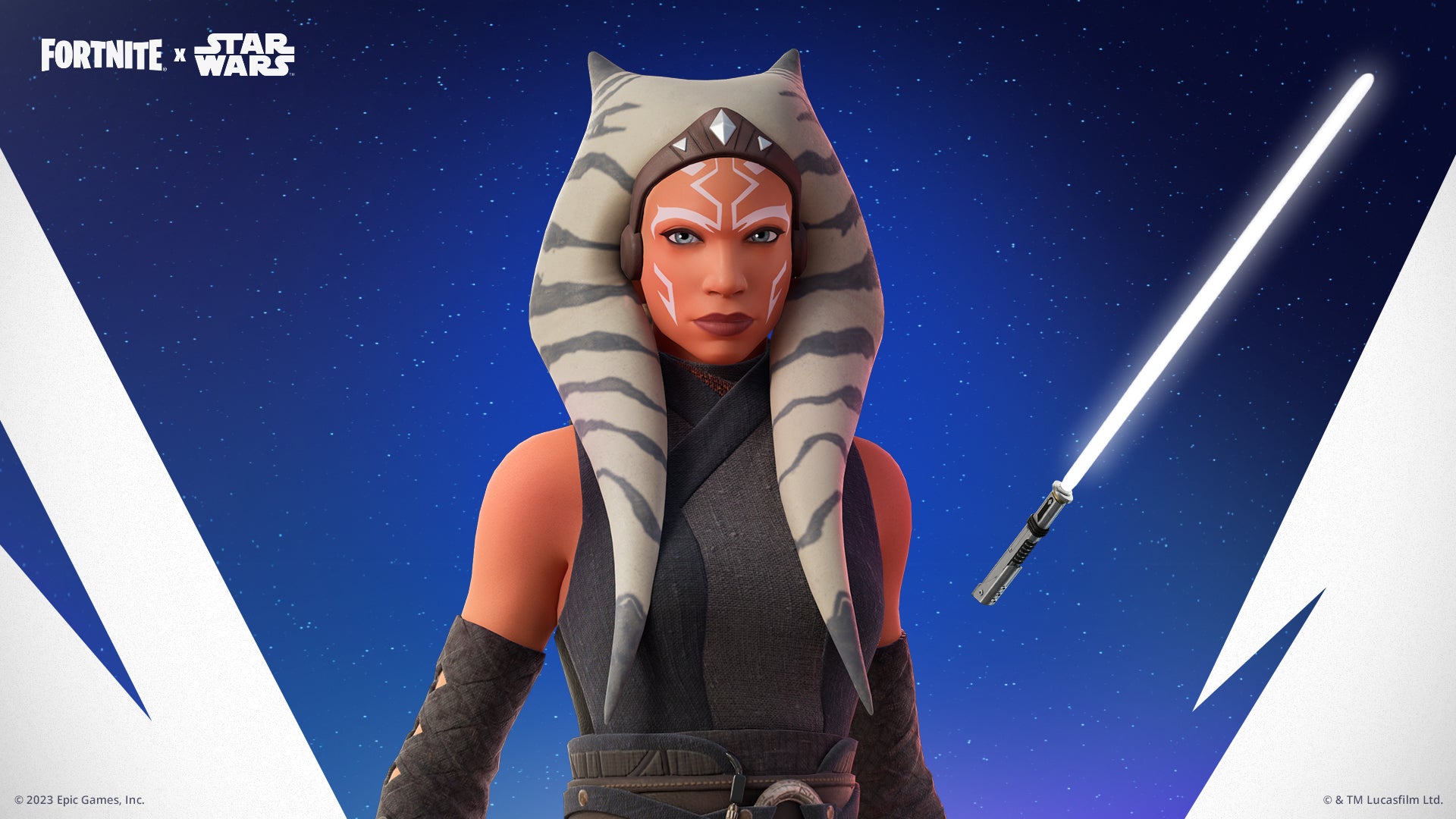 ¡Aprende las habilidades de la Fuerza con Ahsoka Tano, ahora desbloqueables en el Pase de Batalla de Fortnite!