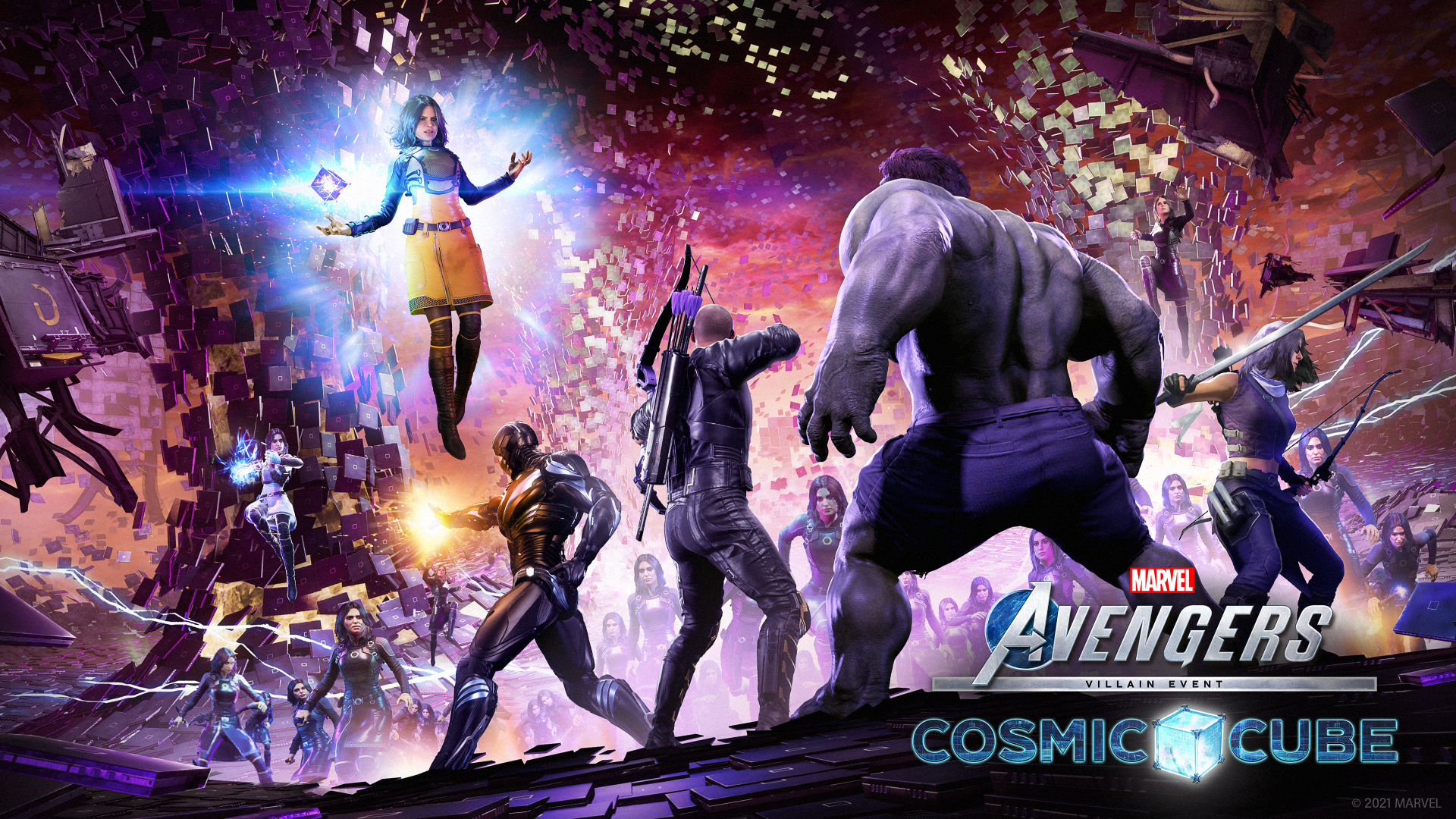 La actualización de Marvel’s Avengers presenta una nueva y poderosa amenaza para los héroes más poderosos de la tierra: The Cosmic Cube