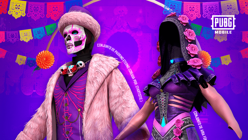 PUBG MOBILE celebra el Día de Muertos con un conjunto exclusivo inspirado en la Catrina