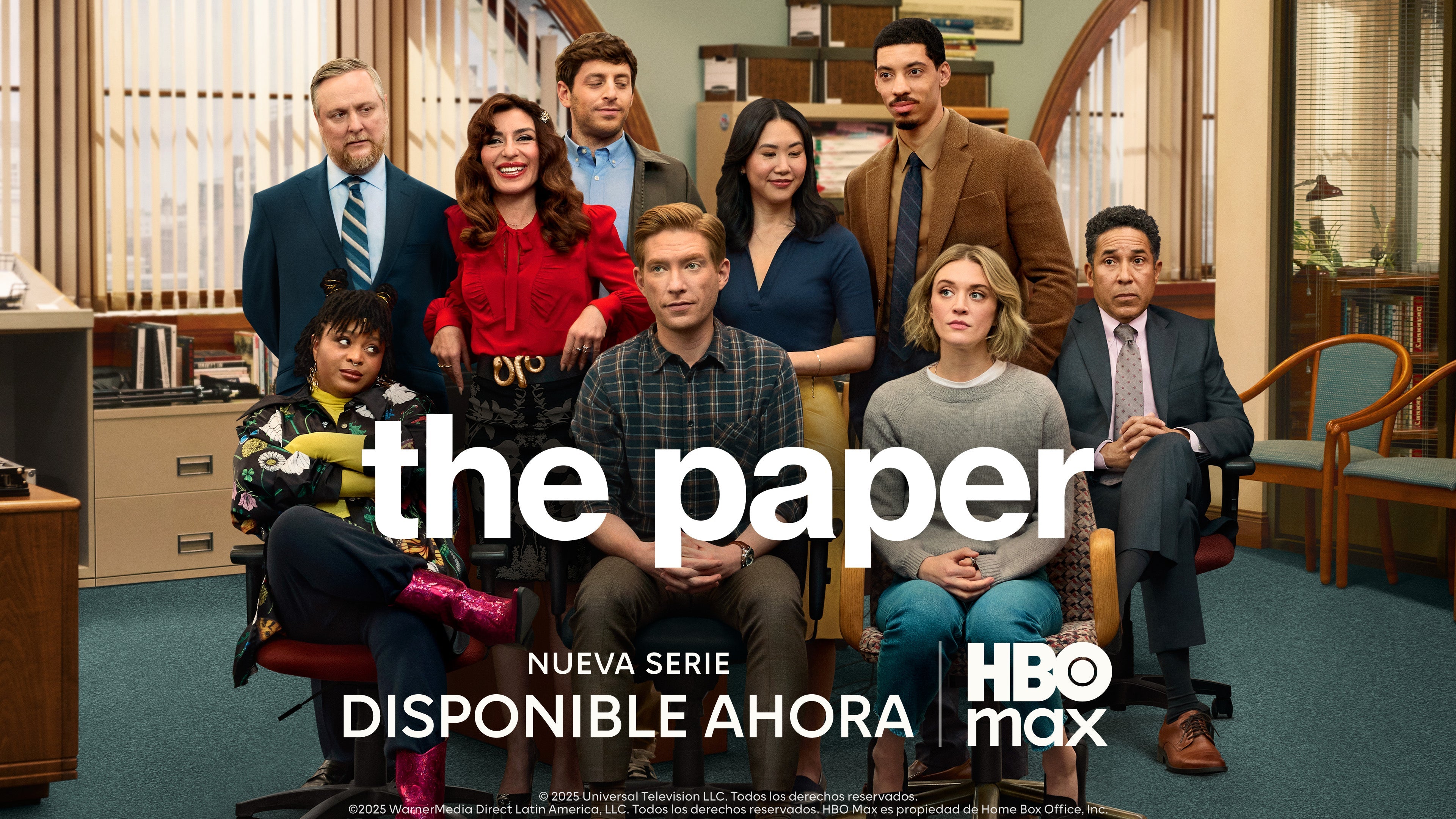 ‘THE PAPER’ ESTRENA EL 25 DE SEPTIEMBRE POR HBO MAX