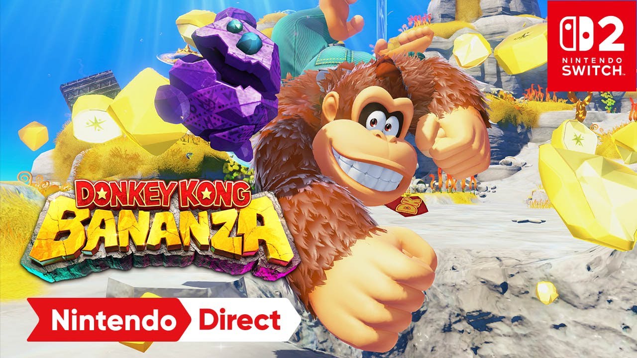 ¡Bananza total! Donkey Kong llega a la Switch 2