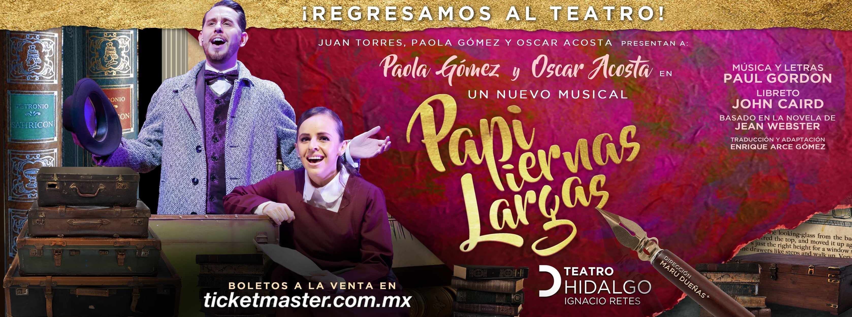 El musical “Papi Piernas Largas”, regresa por una corta temporada al Teatro Hidalgo.