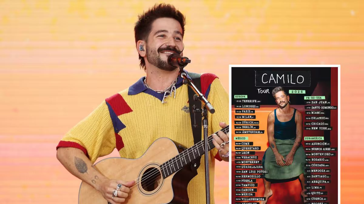 CAMILO regresa a México con su Tour 2026