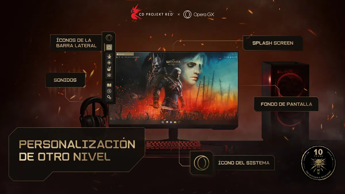 Con más de 10,000 mods en Opera GX, la navegación personalizada ahora es fácil