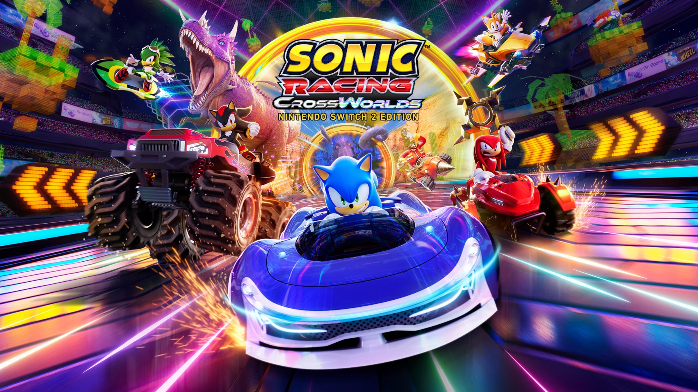 La Edición Digital de Nintendo Switch 2 de Sonic Racing: CrossWorlds Ya Está Disponible