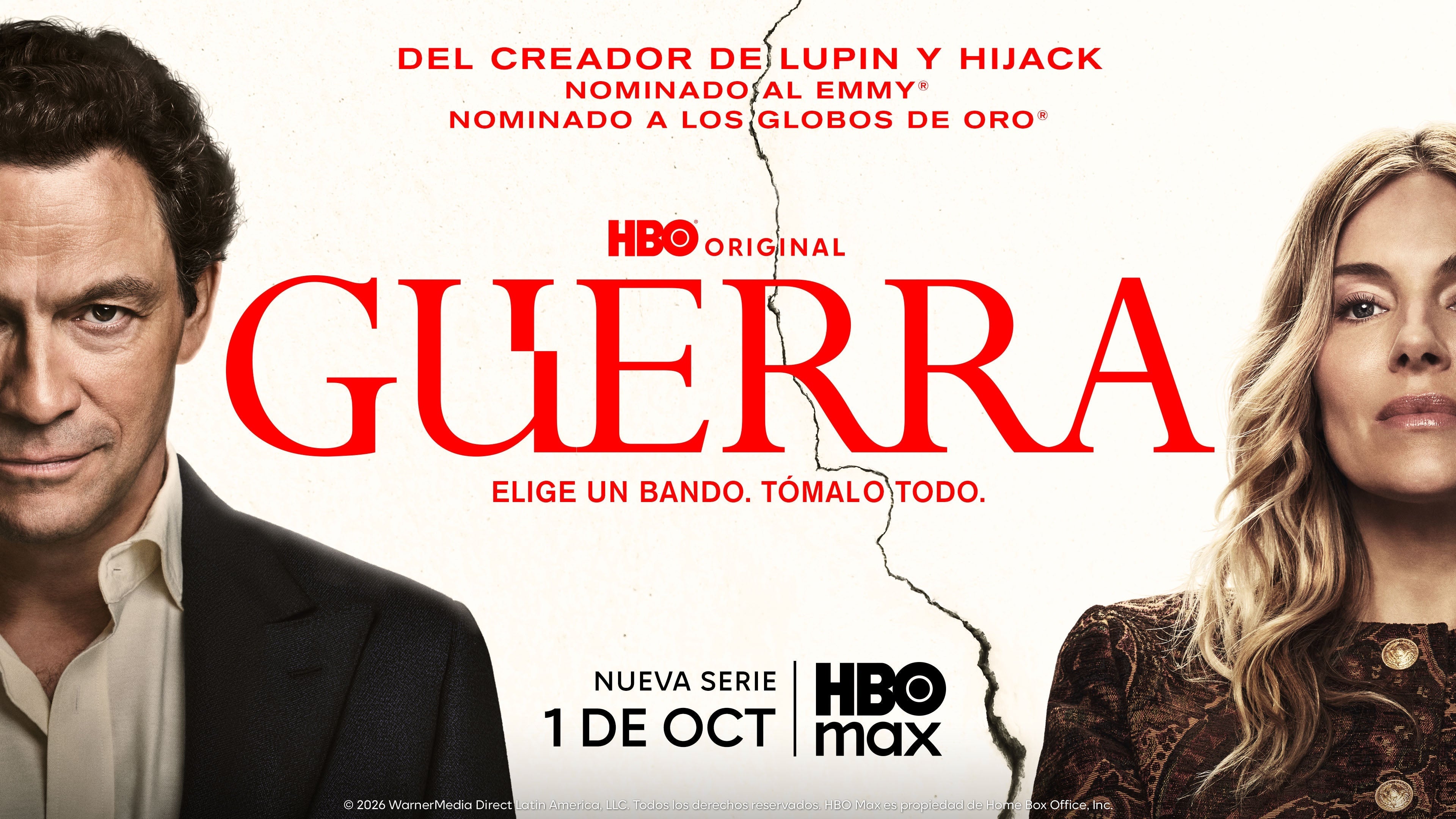 HBO REVELA EL PÓSTER DE SU NUEVA SERIE ‘WAR’