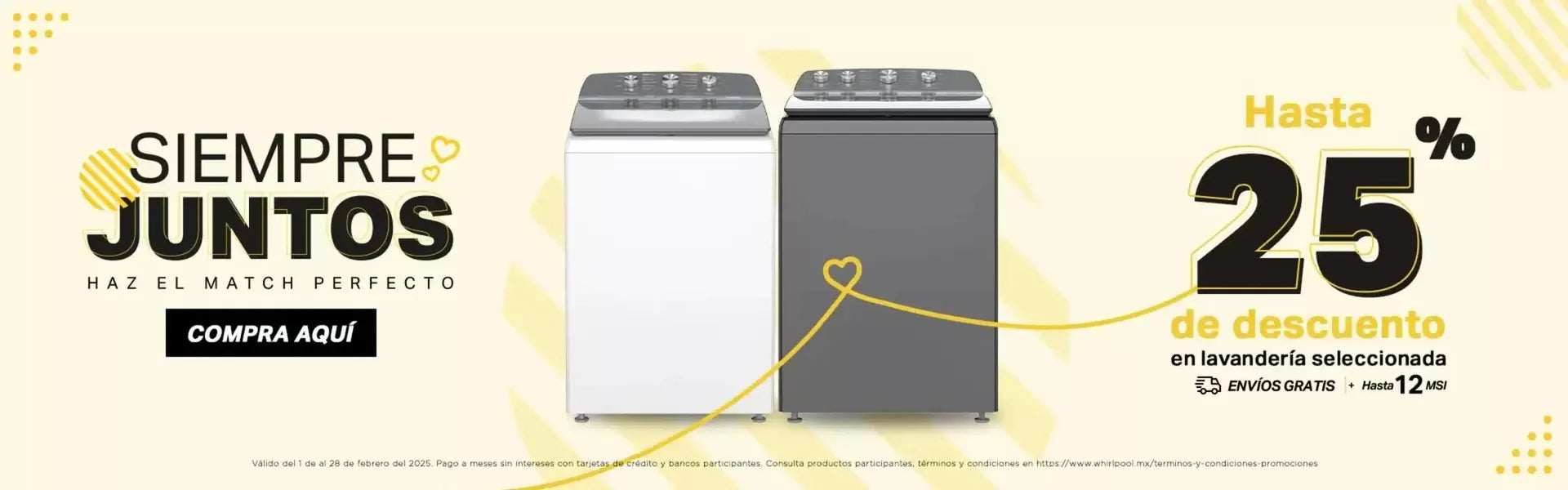 Whirlpool celebra el Buen Fin con descuentos irresistibles y beneficios exclusivos