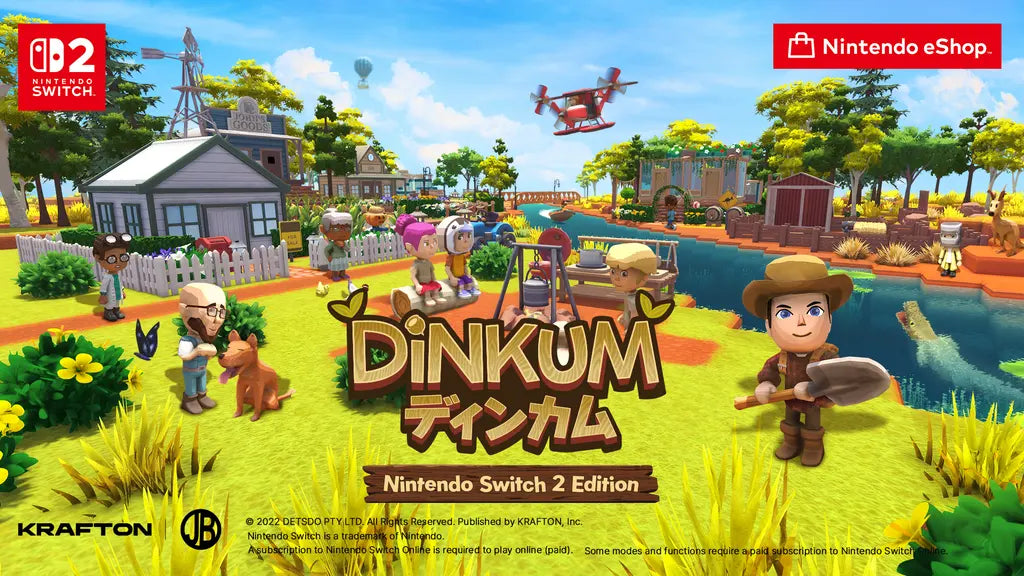 KRAFTON celebra el primer aniversario de Dinkum en Steam con una importante actualización y su lanzamiento en Nintendo Switch 2