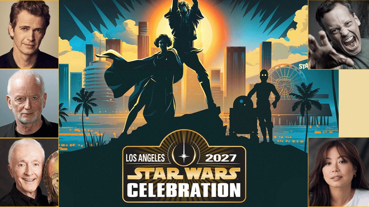 Star Wars Celebration 2027 revela a sus primeros invitados confirmados