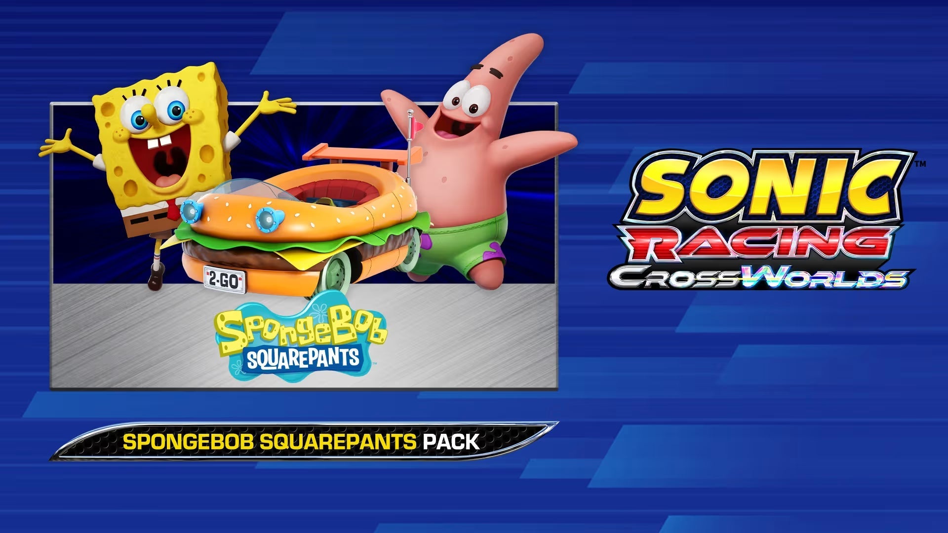 Sonic Racing: CrossWorlds -  El paquete Bob Esponja ya está disponible oficialmente