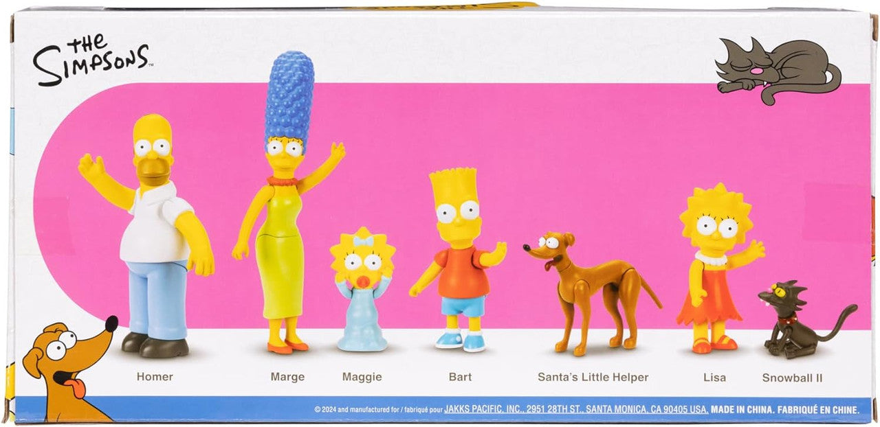 Jakks Pacific Inc., lanza los nuevos juguetes de la icónica serie The Simpsons