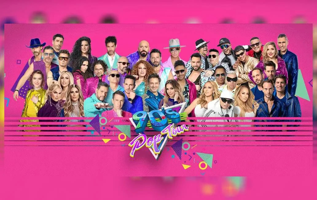El 90′s Pop Tour llega a su último concierto en CDMX