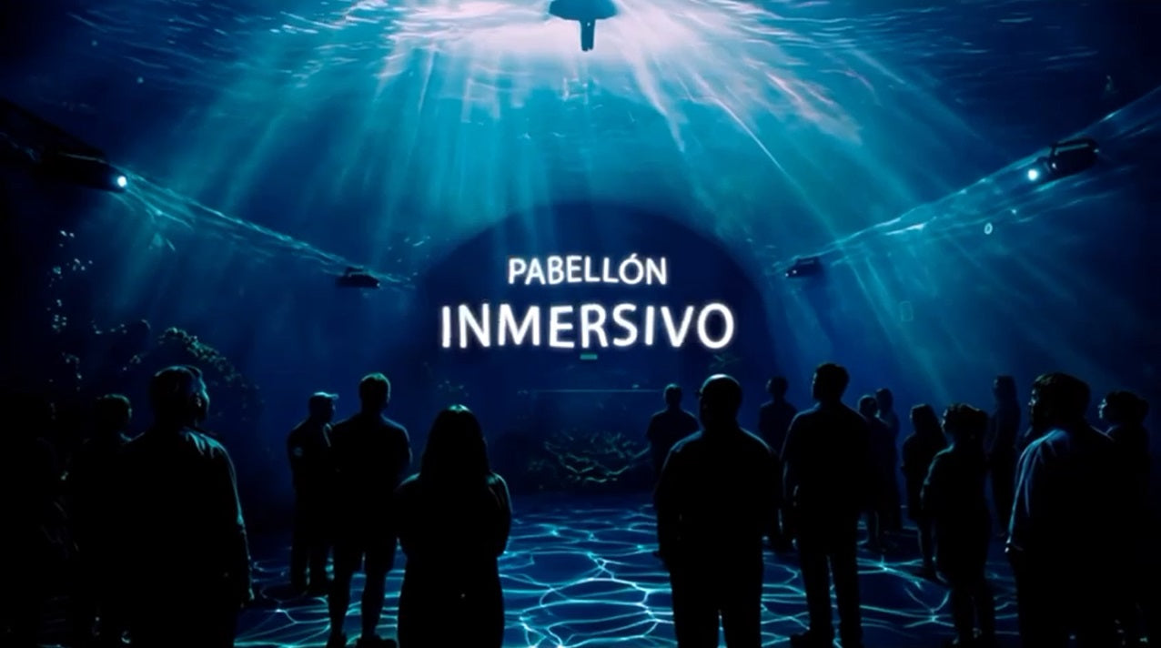 Aqüifera, una proyección marina inmersiva extiende sus días en Aztlán Feriade Chapultepec ¡GRATIS!