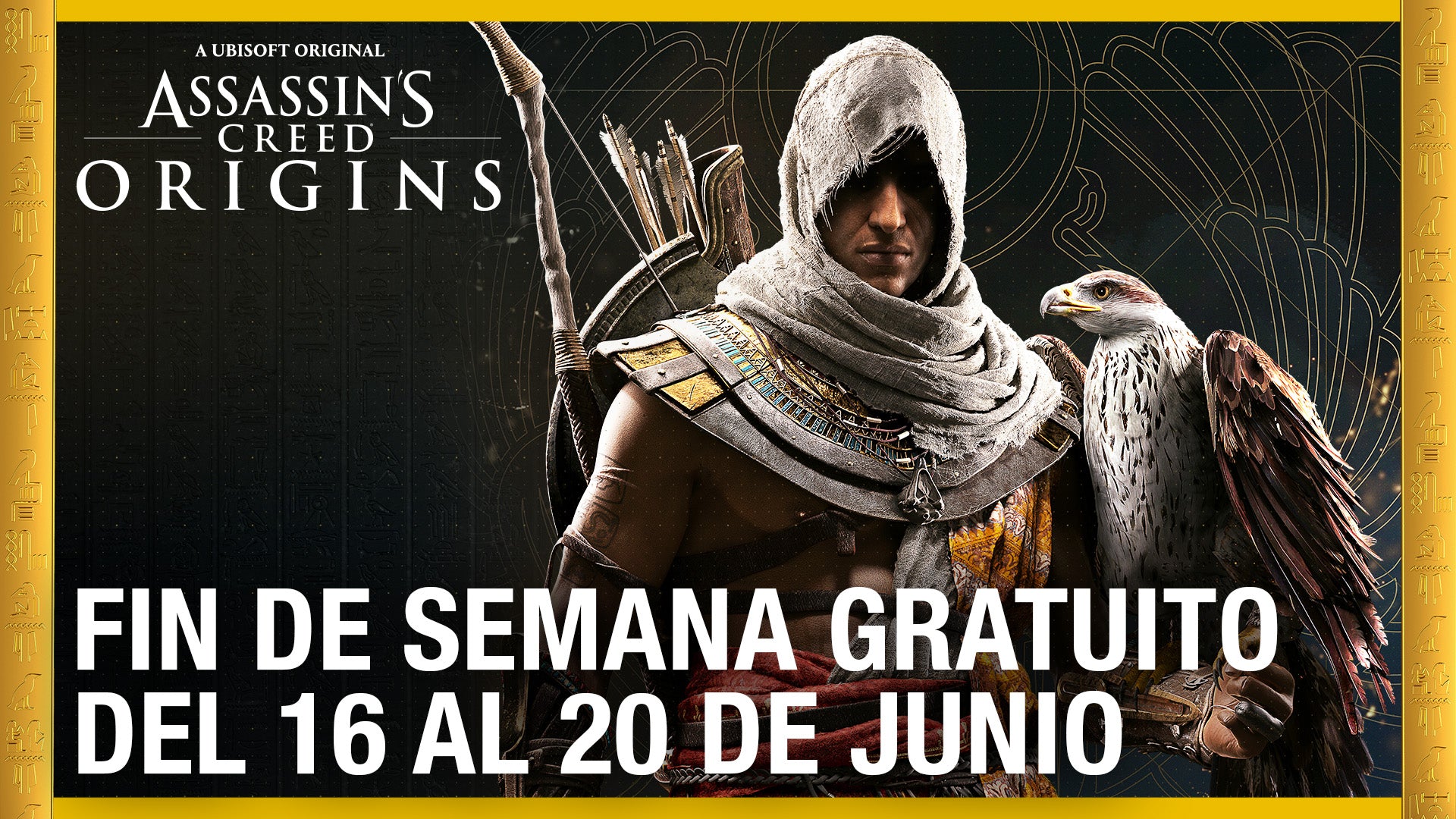 Juega Assassin's Creed Origins Gratis Durante Todo el Fin de Semana, con una Actualización de 60 FPS