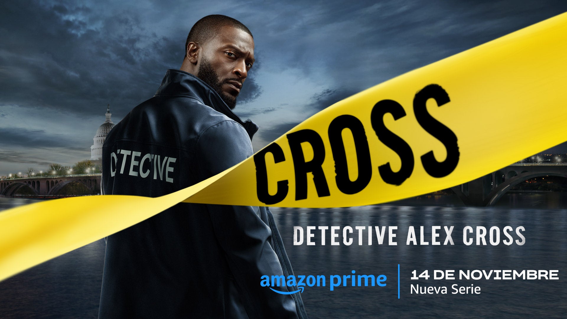 Prime Video anuncia la fecha de estreno y revela el póster oficial de la nueva serie de suspenso, Detective Alex Cross