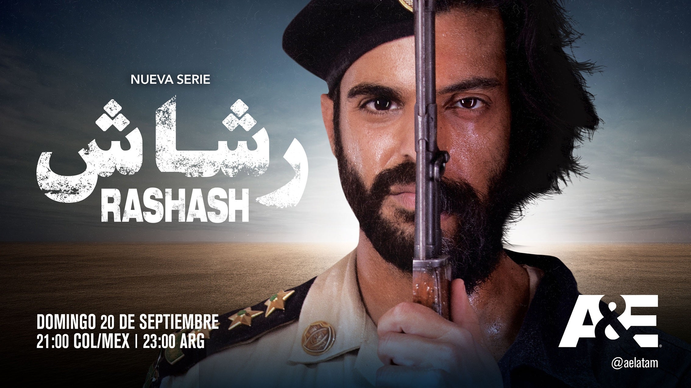 A&E ESTRENA “RASHASH”, LA FICCIÓN BASADA EN LA HISTORIA REAL DE UNO DE LOS CRIMINALES MÁS PELIGROSOS DE ARABIA SAUDITA