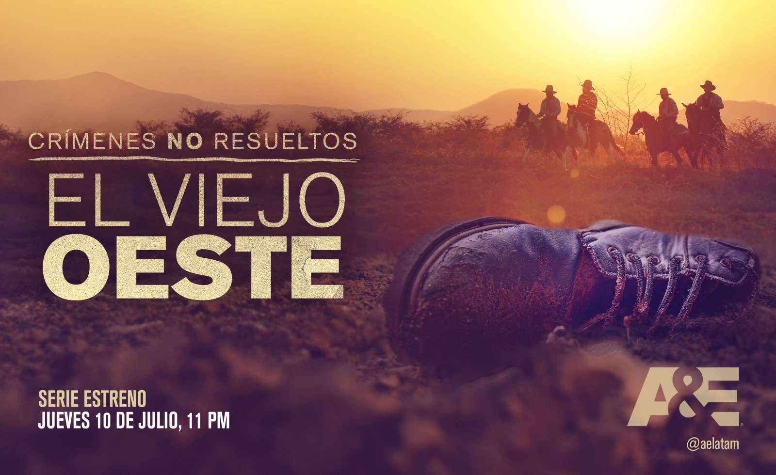 A&E PRESENTA LA NUEVA SERIE DOCUMENTAL, “CRÍMENES NO RESUELTOS: EL VIEJO OESTE”