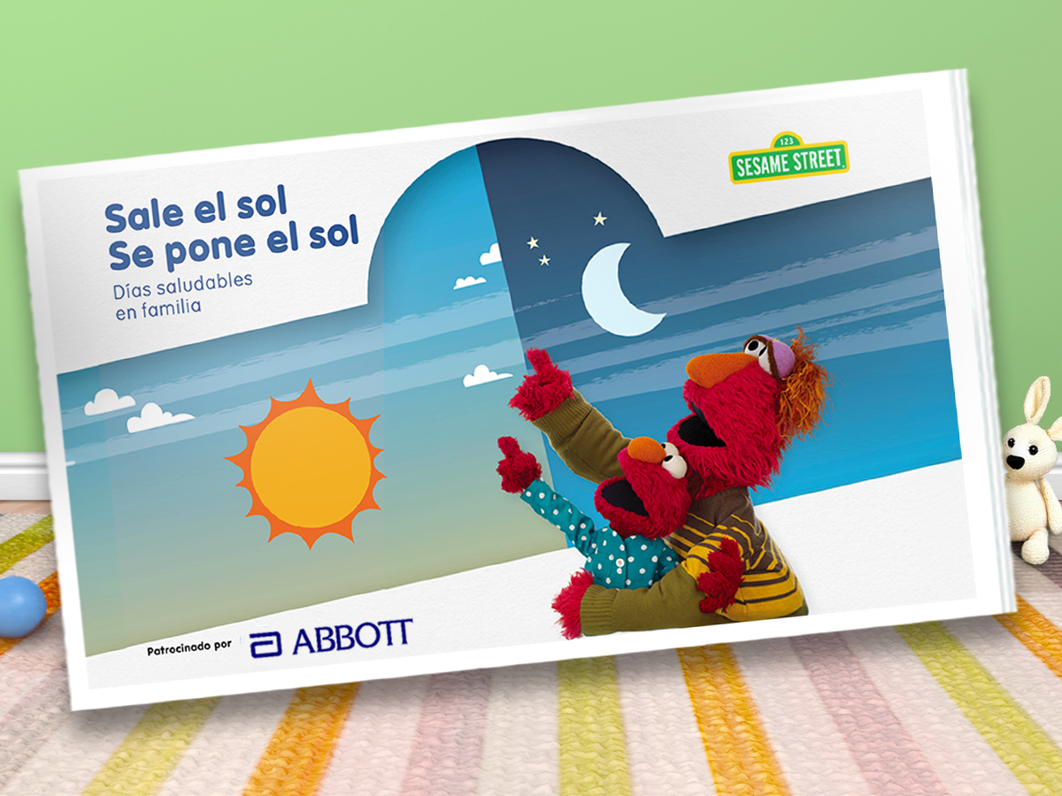 Sesame Workshop y Abbott presentan una nueva iniciativa para promover hábitos saludables