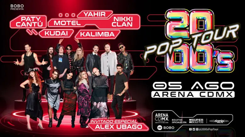 Los 2000´s Pop Tour regresan con Espectacular Reparto