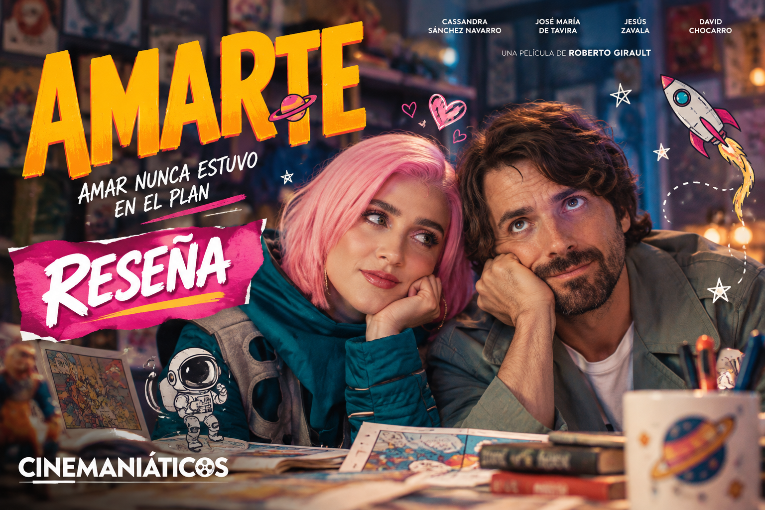 Reseña: AMARTE: cuando el amor nos encuentra en mundos completamente diferentes