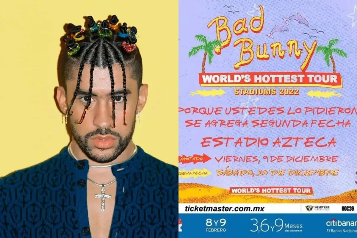 World’s Hottest Tour de BAD BUNNY es la gira latina más taquillera de la historia en EU
