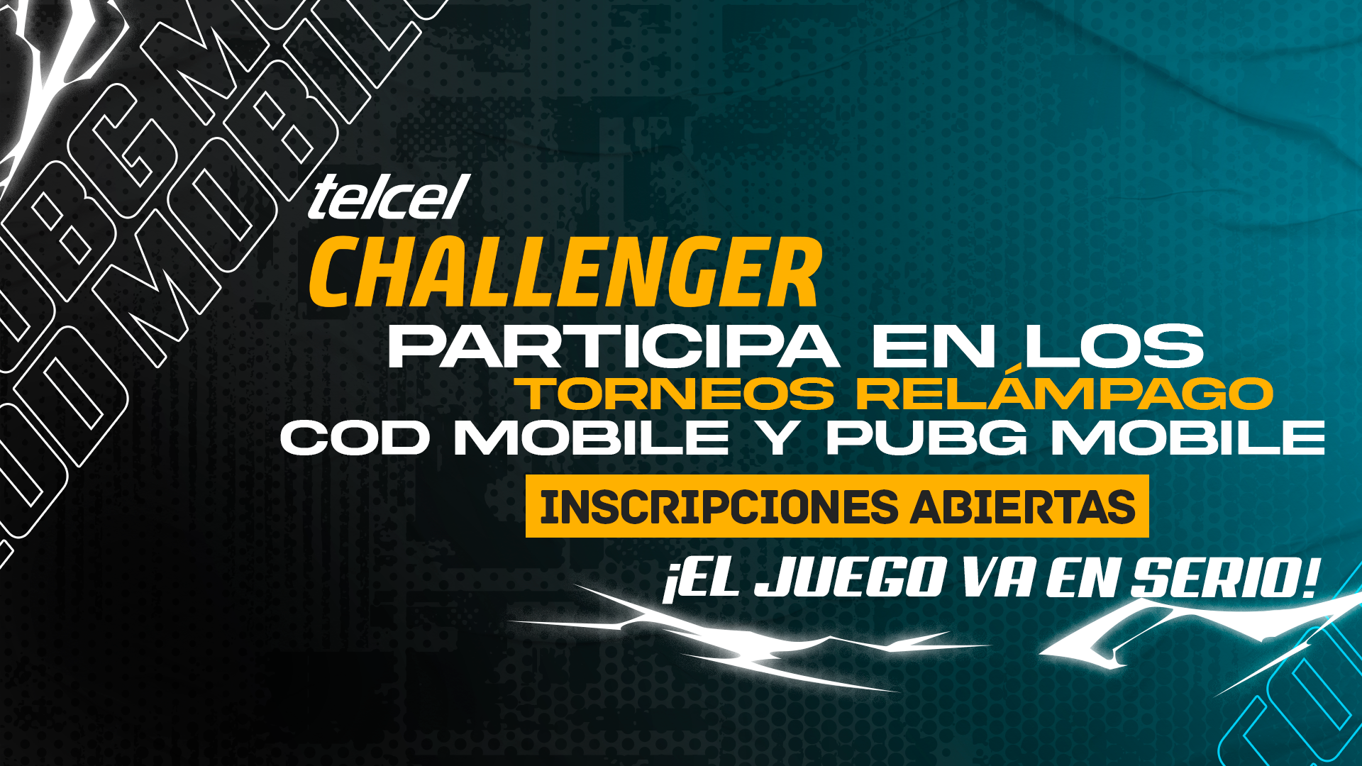 ¡Prepárate paran participar en los torneos relámpago de Telcel Challenger!