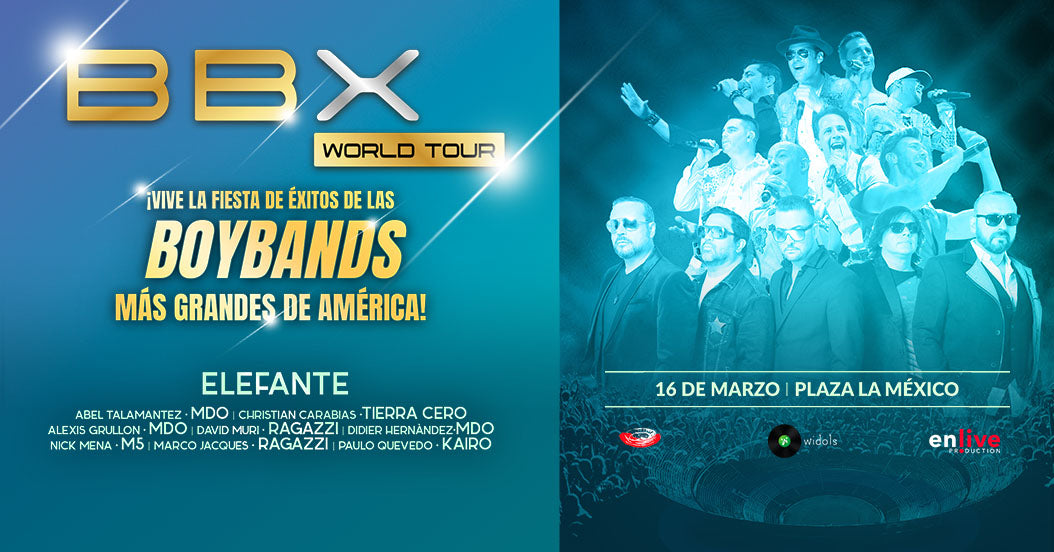 El BBX World Tour llega a la Plaza de Toros México