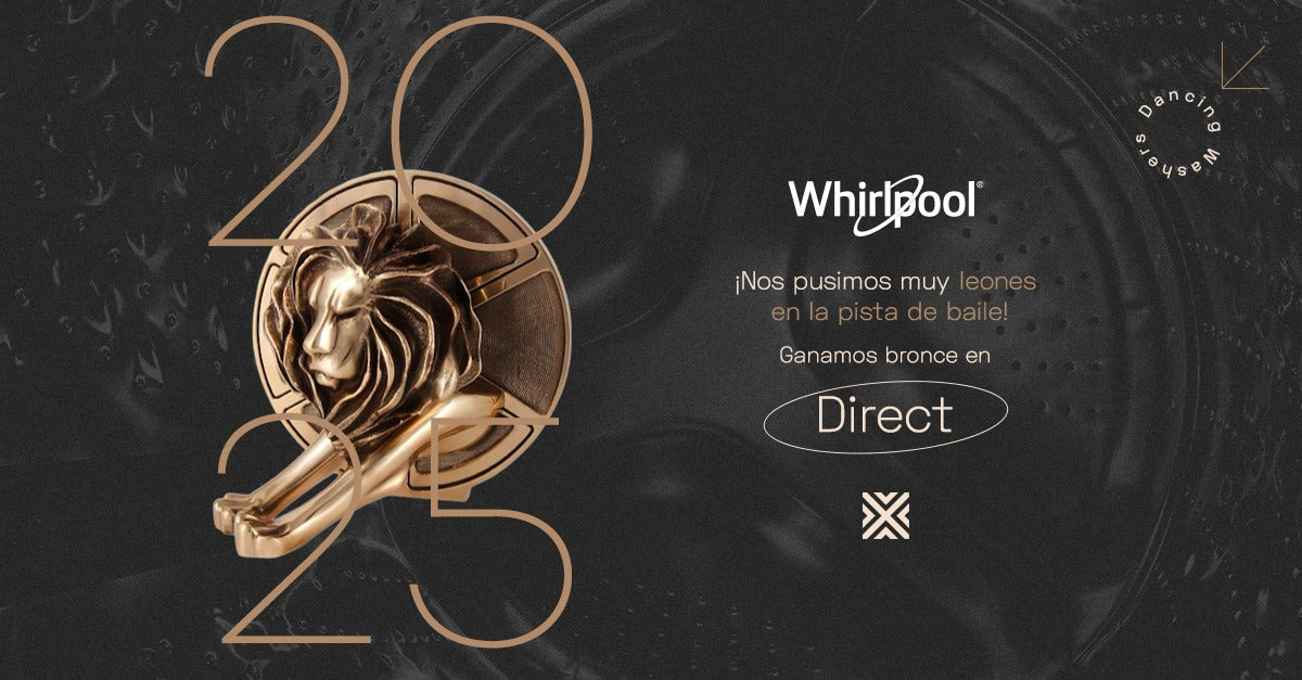 Dancing Washers: la campaña de Whirlpool que sigue bailando conquista Cannes Lions 2025