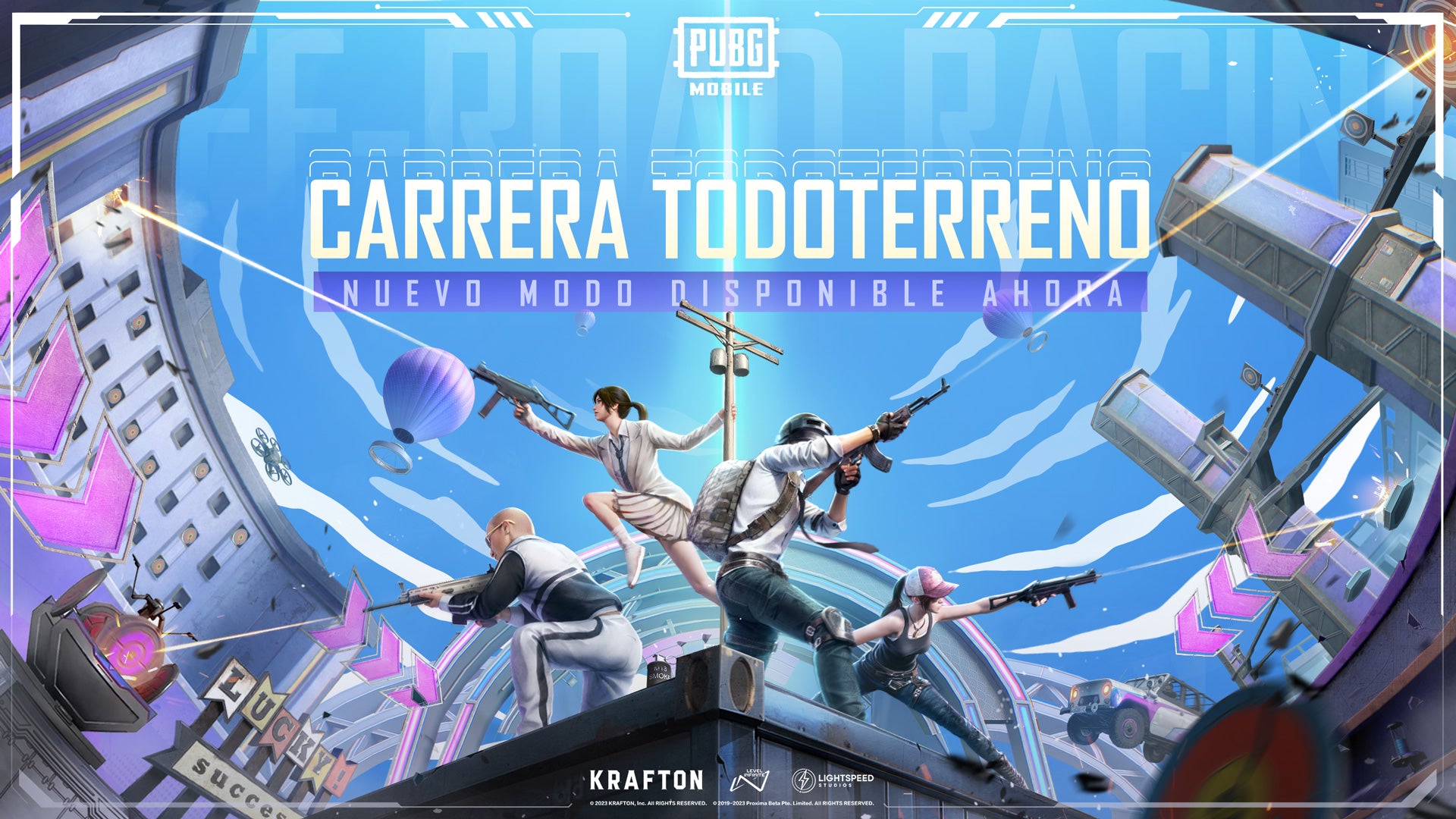 PUBG MOBILE LLEVA LA COMPETENCIA TODOTERRENO CON UN NUEVO MODO DE JUEGO