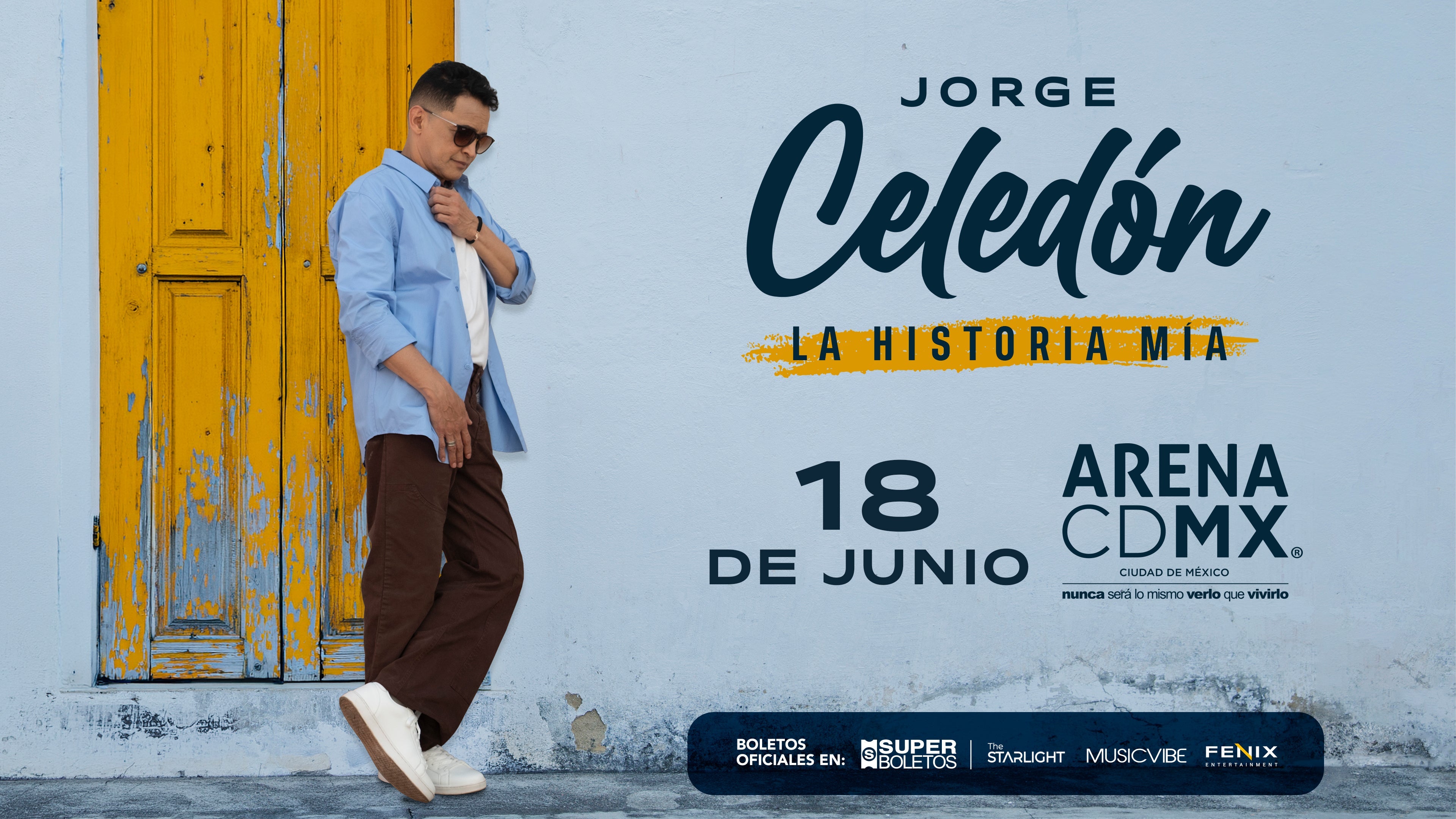 Jorge Celedón llega a Ciudad de México con un show inolvidable