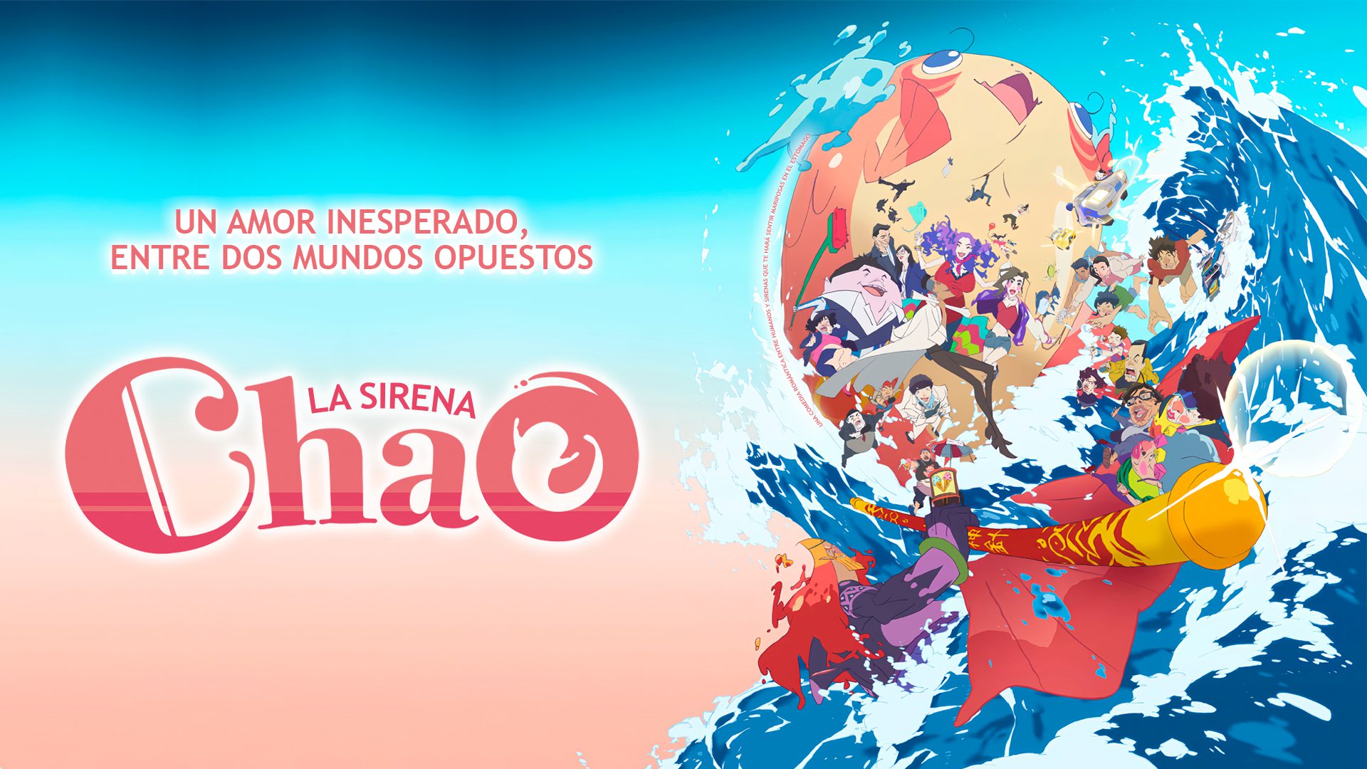 LA COMEDIA ROMÁNTICA ANIMADA CHAO: LA SIRENA LLEGARÁ PRÓXIMAMENTE A CINES MEXICANOS