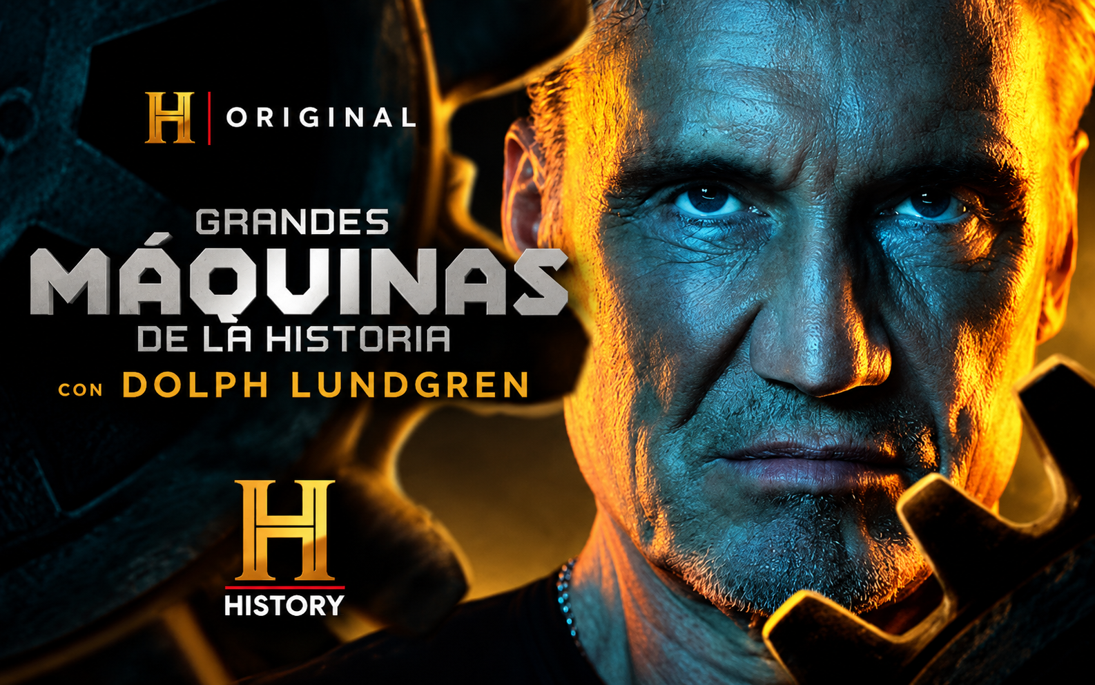 DOLPH LUNDGREN LLEGA A HISTORY CON “GRANDES MÁQUINAS DE LA HISTORIA”, MIÉRCOLES 4 DE NOVIEMBRE A LAS 21 HS. MÉX